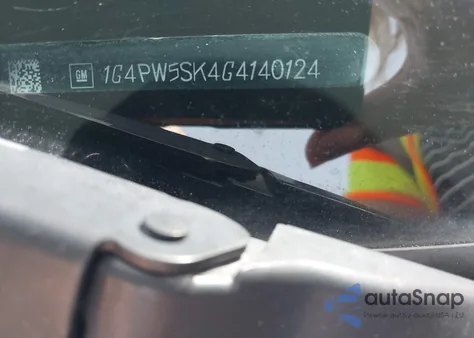 2016 Buick Verano Sport Touring Group z USA, uszkodzony, nr VIN 1G4PW5SK4G4140124